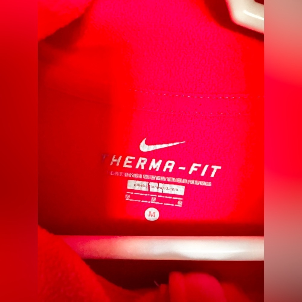 Nike Therma -Fit  Full Zip Hoodie Jacket fleece lined pullover size medium - Picture 5 of 8